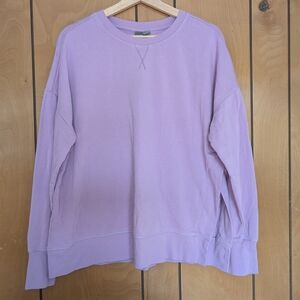 Sweaty Betty Lilac Crewneck Top